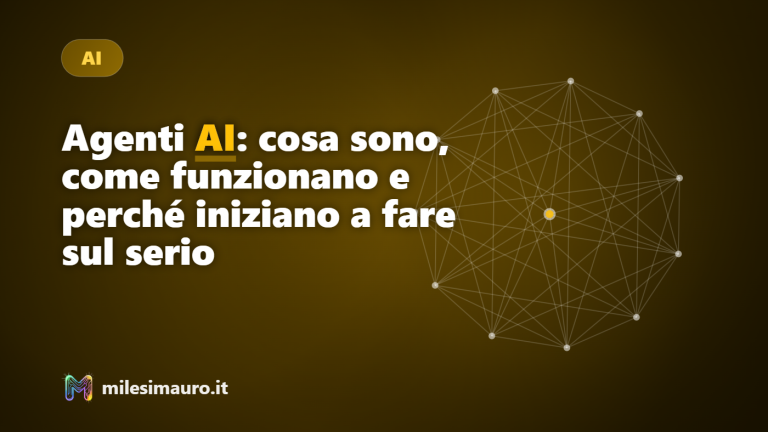 Agenti AI: cosa sono, come funzionano e perché iniziano a fare sul serio