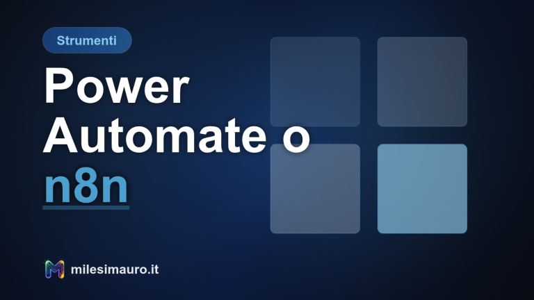 Power Automate o n8n: quale conviene a una PMI