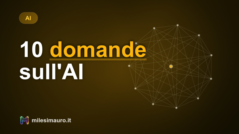 10 domande sull'AI in azienda, con risposte dirette